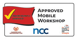 Caraparts are an Approved Mobile Workshop